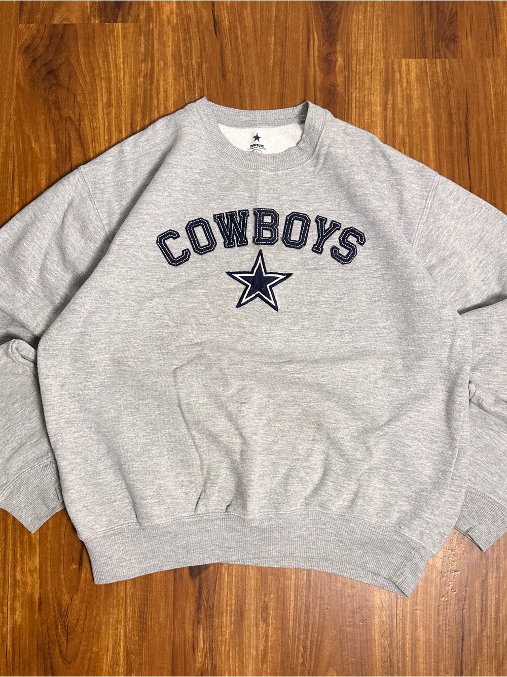 Cowboys Crewneck Sweatshirt - Gray